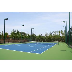 China All Weather Suitable Acrylic Tennis Court Paddle Tennis Court Assembled wholesale