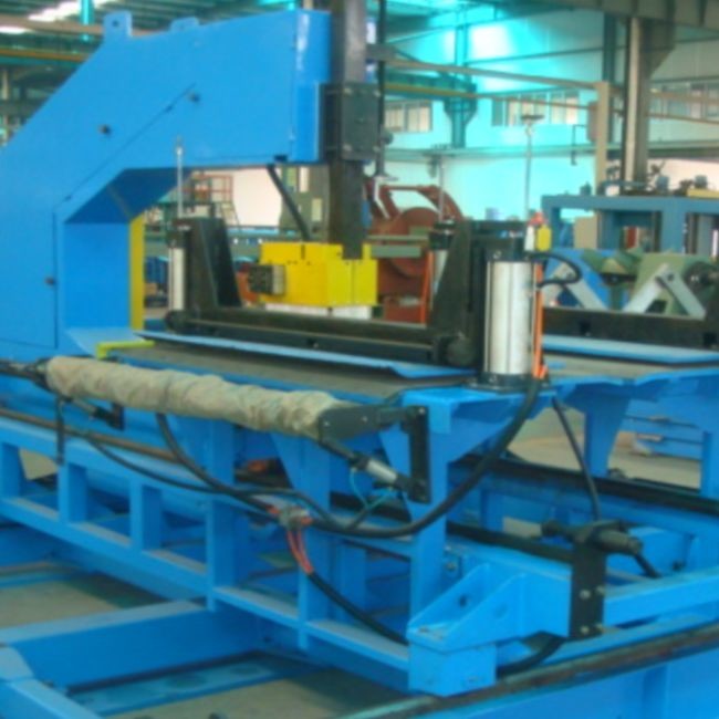 Fully Automated Metal Panel Continuous PU Sandwich Panel Production Line ISO9001 Approved
