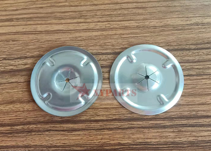 Galvanized Steel Round Type Insulation Self Locking Washer With 50mm Diameter