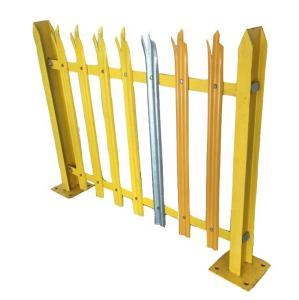 China Commercial Industrial Steel Palisade Fencing High Strength Material Easy Installation wholesale