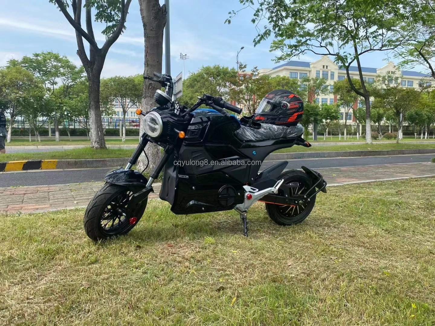 72V Electric Adult Fast Electric Motorcycle Motorbike With Disk Brake Electric Scooter