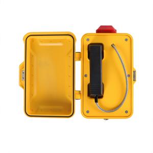 China Ringdown Industrial Weather Resistant Telephone IP66-IP67 With Flashing Warning Lamp wholesale