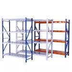 Q235 Laboratory Storage Racks 100kg Light Duty Metal Shelving