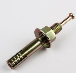 China Carbon Steel Galvanized Stainless Steel Hex Bolts Hit Anchors Yellow Zinc wholesale