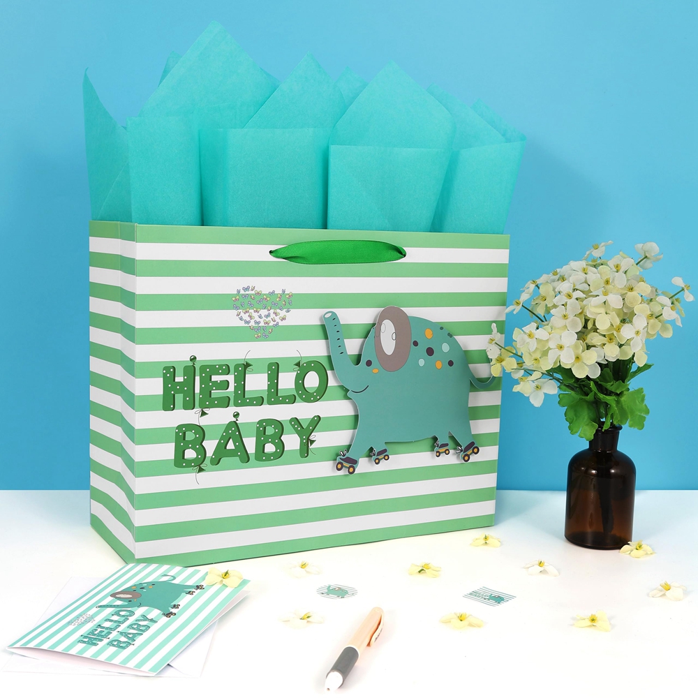 Handmade Baby Gift Carrier Shopping Bags With Your Own Logo Custom Order Choose Your Color