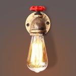 Vintage Retro Rustic Water pipe wall light for Dining room Bar Coffee Shop (WH