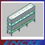 China Pneumatic Conveying Bulk Cement Storage Silo For Concrete Batching Plant Steel Cement Silo wholesale
