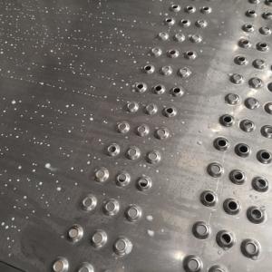 China Industrial Metal Plate With Holes In Rectangular Shape Durable wholesale