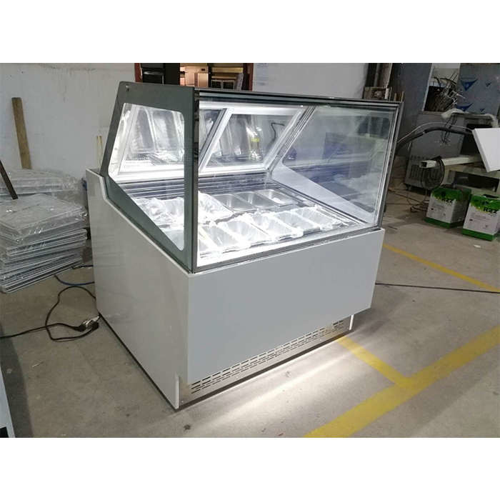 CE 1200mm Commercial Ice Cream Display Freezer