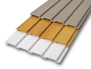China Smooth Plastic Slat Wall Panels With Cellular PVC For Craft Room wholesale