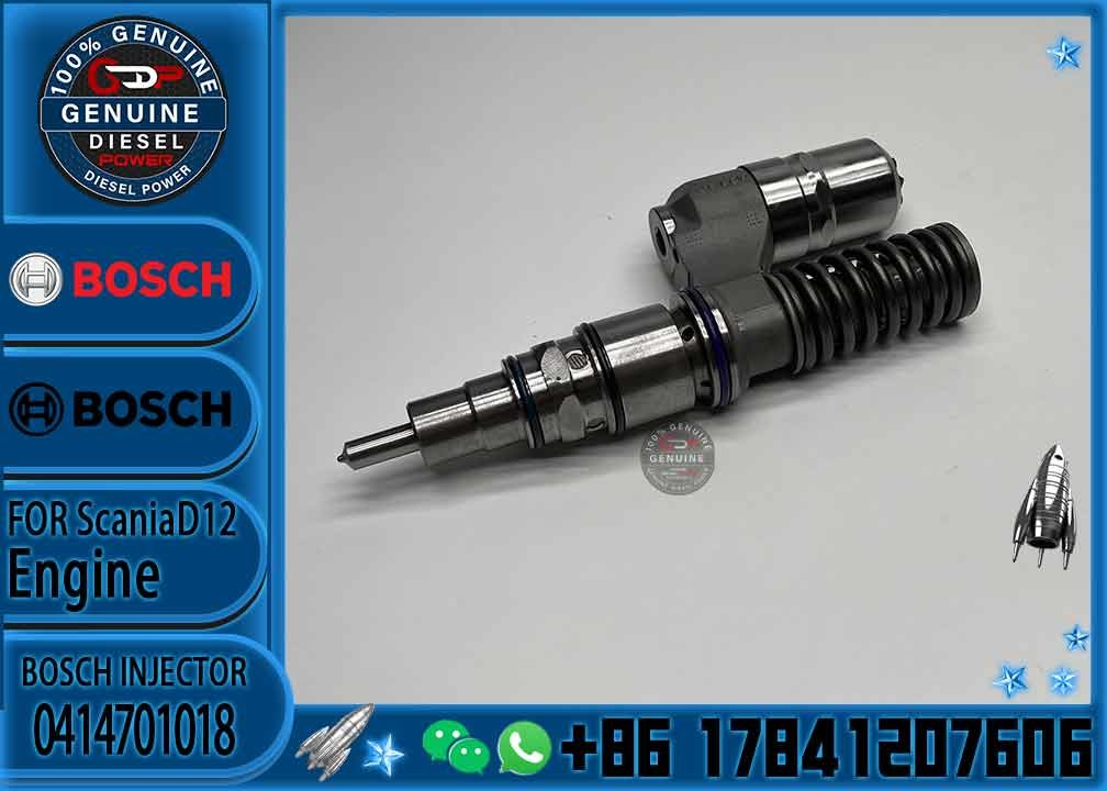 NINE Brand High Pressure Engine Fuel Injector 0414701018 Common Rail Injector Nozzle 1440578