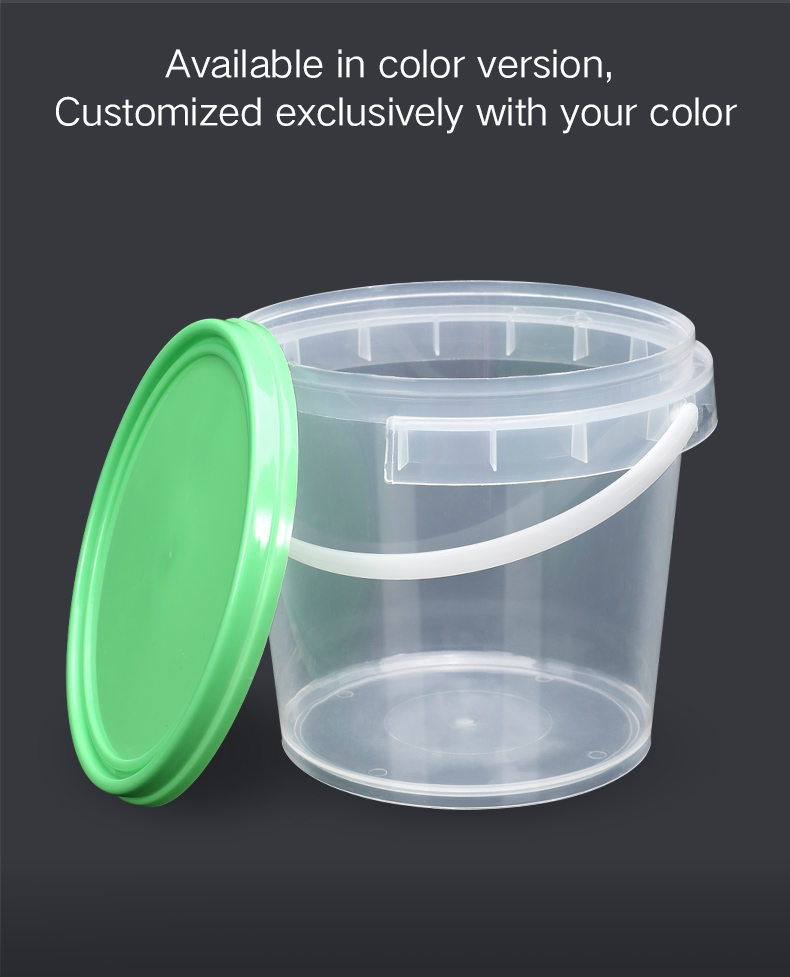 UMETASS 1L Honey Bucket Leakproof Sauce Barrel Made from 100% Material and PP Molding