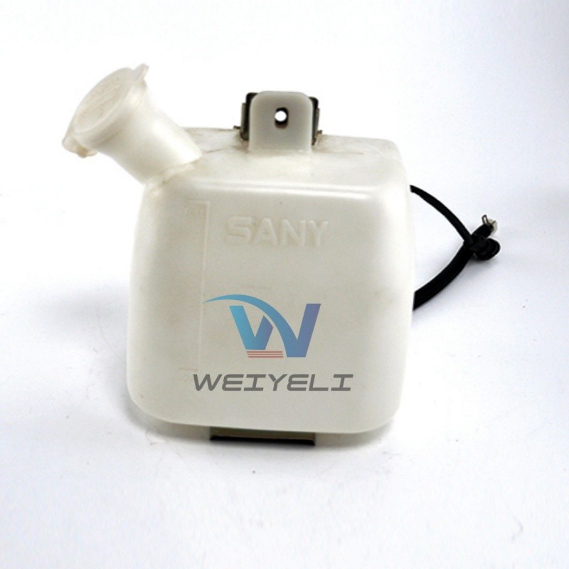 SY-12 Construction Machinery Windshield Washer Spray Bottles Reservoir Tank For Sany