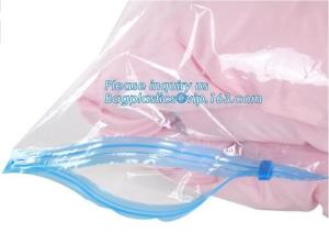 China vacuum seal storage bags for down jacket coats, hand rolling vacuum bag for travel, Compress Vacum Packing Bag, bagplast wholesale