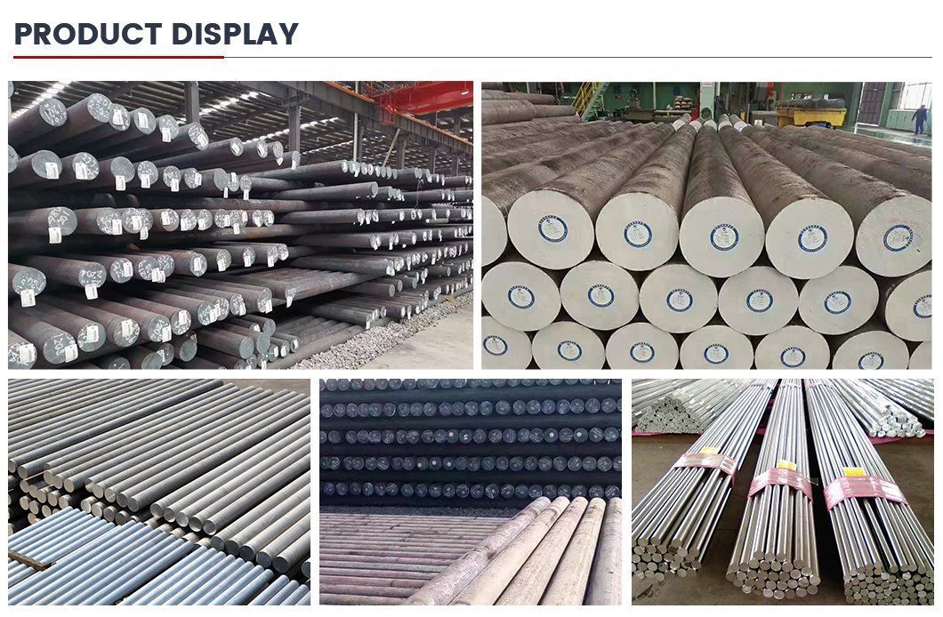 SAE 1020 S20c Ss440 A36 Hot Rolled Steel Round Bar 1045 S45c C45 4140 En19 Scm440 40cr 42CrMo4 S355jr Round Steel Factory Price