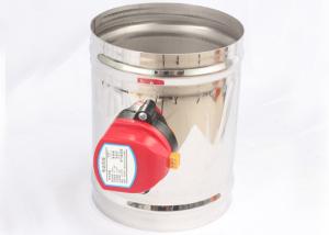 China 125mm Diameter Electric Air Damper , Galvanized Steel and Stainless Steel wholesale