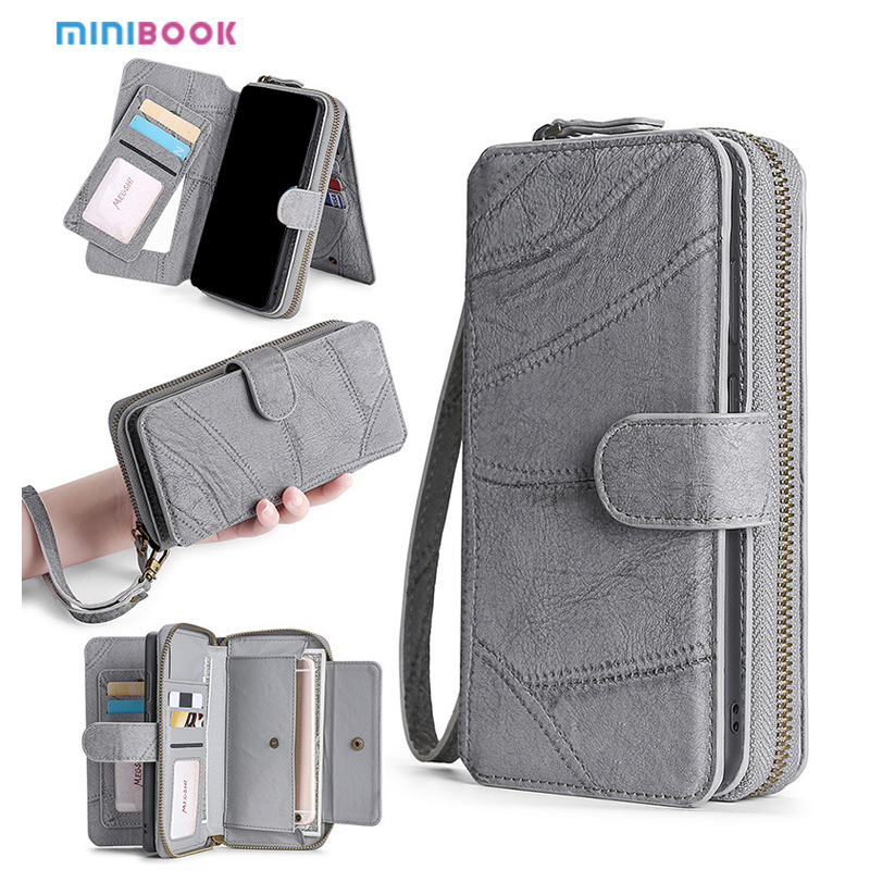 Letter Pattern PU Leather Wallet Case for iPhone 13 Pro Max Minibook Multi-Function