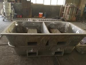 China 1200lb 1500lb Aluminum Ingot Mold Skim Pan Long Life wholesale