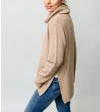 WOMEN'S WOOL BLENDS KNITTED SWEATER