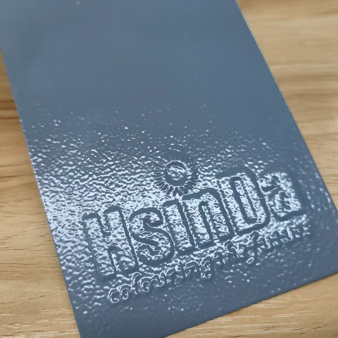 Durable Deep Wrinkle Gray Powder Coating for Automotive Engine Parts And Machine Tool Covers