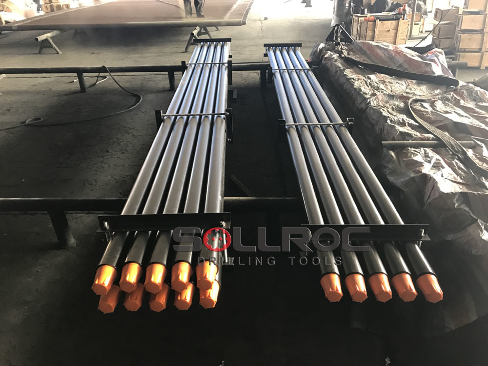 API REG Thread 2 3/8", 2-7/8", 2-7/8 IF , 3 1/2" DTH Drill Pipe D76-144mm