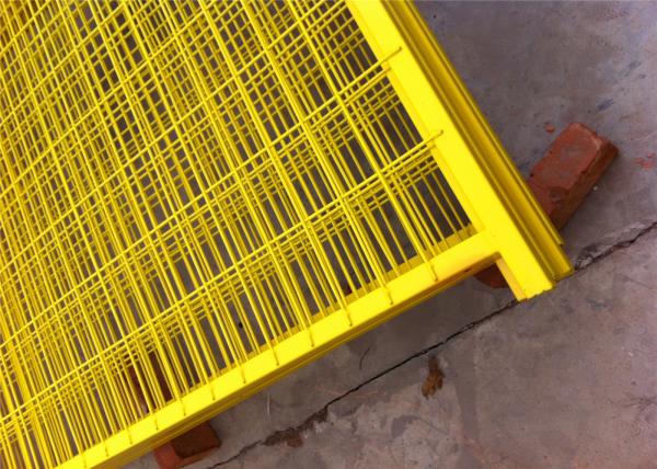 Canada standard Construction Temporary Fencing Panels 6'x9.6' mesh 2"x4"x3.2mm