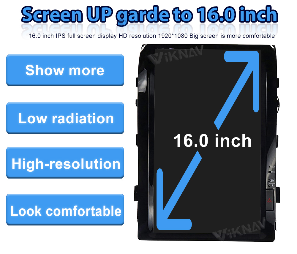 128G Android 11 Car Radio Multimedia Player For Toyota Land Cruiser 200 LC200
