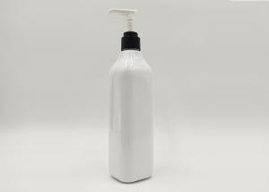 China 350ml Square Custom Cosmetic Bottles PET Plastic wholesale