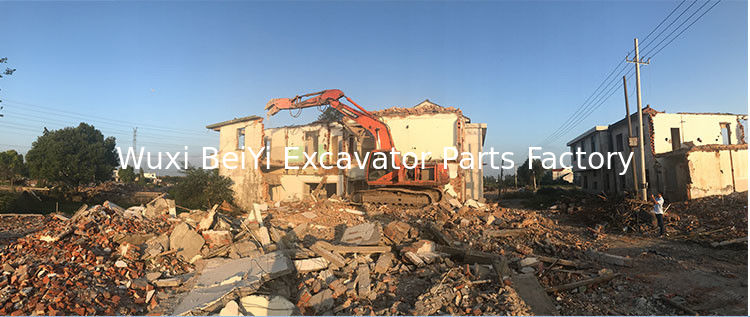 BEIYI hydraulic shear excavator pulverizer HC series demolition tool mechiainal concrete demolition pulverizer