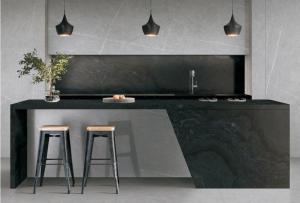 China 1600x3200x12mm Luxury Sintered Stone Slabs Living Room Matt Floor Tiles Galaxy Gray Background Wall wholesale