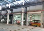 Military Tank Paint Booth with Electric Trolley Spray Painting Line