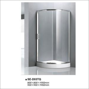 China Bathroom Shower Enclosures With Sliding Doors , Glass Shower Stalls CE Certified wholesale