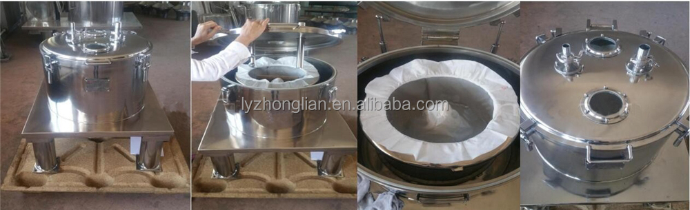 High-accuracy Automatic waste filter centrifuge for soy bean oil company