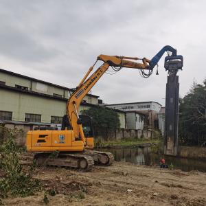 China Pvc Sheet Pile Driving Machine For Various Geological Conditions wholesale