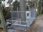 Waterproof 7ft Height Stainless Steel Chain Link Fence For Outdoor Playground