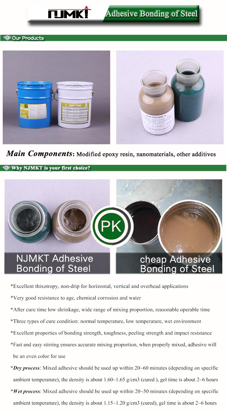 Construction Epoxy Resin High Strength Solution for Metal Surface Repair and Bonding
