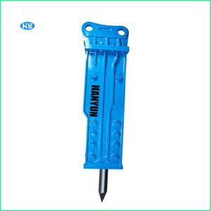China Blue 85mm Chisel Hydraulic Rock Breaker Skid Steer Excavator Hydraulic Hammer wholesale