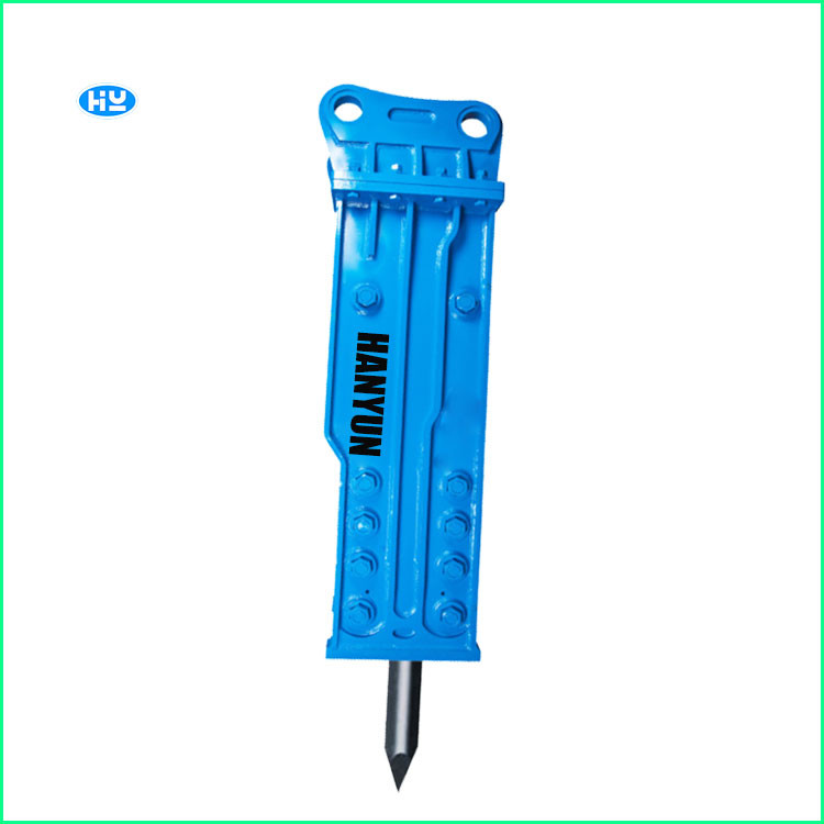 12-18 Tons Hydraulic Rock Breaker 120mm Chisel 42CRMO Excavator Mounted Hammer