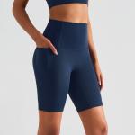 STC Yoga Women'S Shorts Nude Five Pants Peach Hip Tights Ultra High Waist