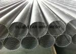 Austenitic Perforated Stainless Steel Tube , Round Hole Perforated Stainless