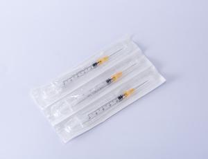 China 26G 1ml Vaccine Medical Disposable Syringe Luer Lock wholesale