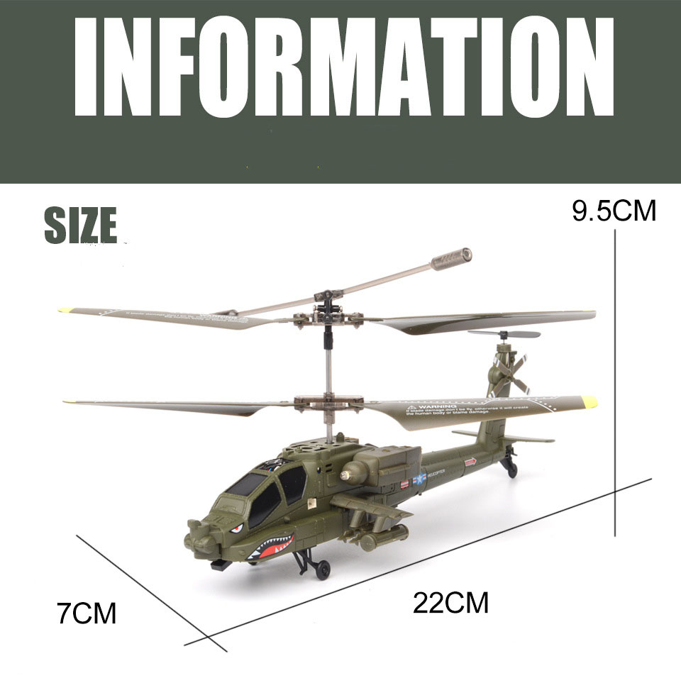 Large RC Helicopter Drone Toy 3.5 Channel RC Airplane Fighter Jet Drop Remote Control
