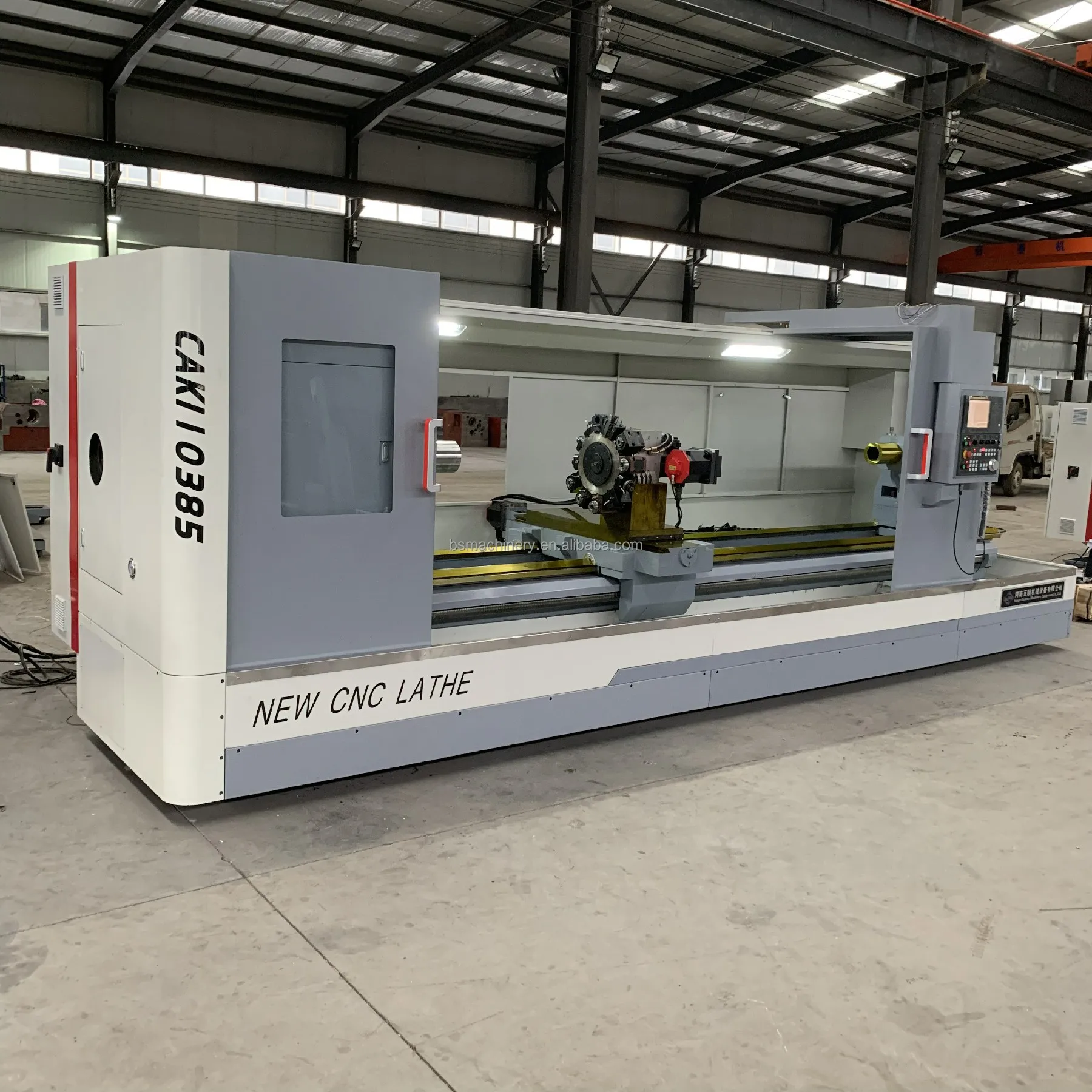 CK6150 Cnc Lathe Turning Machine High Precision Thread Cutting