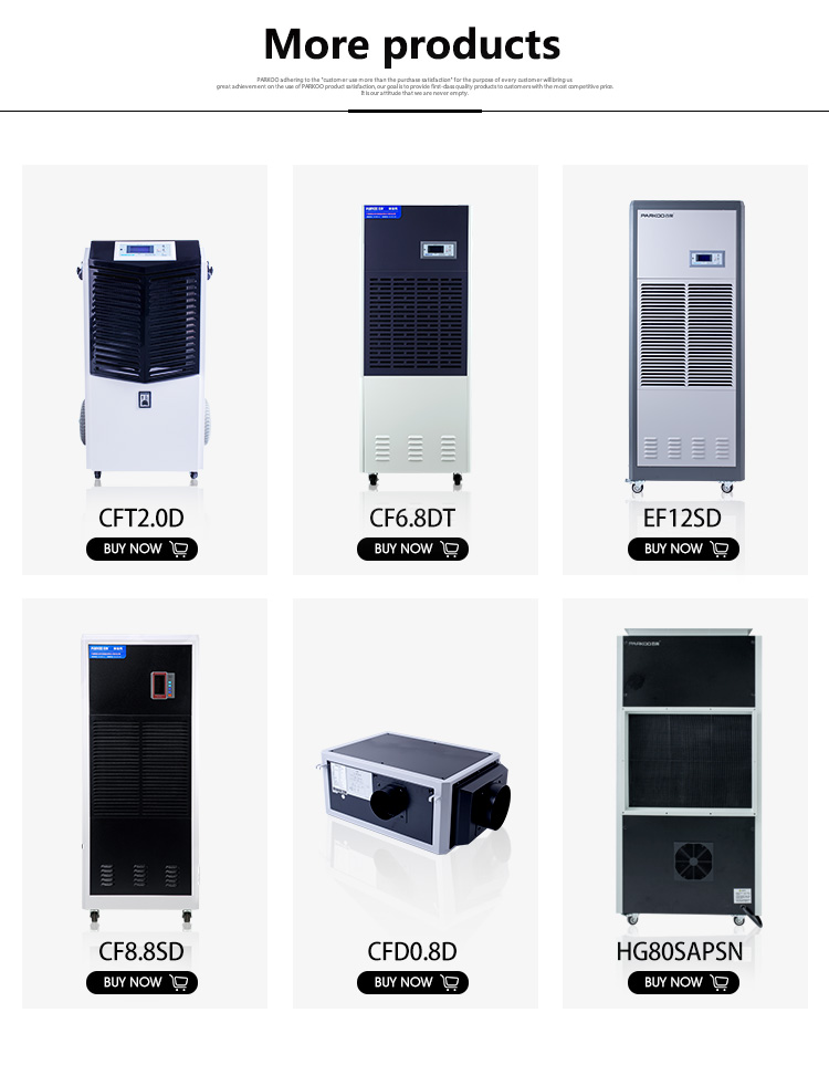 Moisture Decrease 380volts Industrial Air Dehumidifier