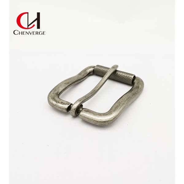Zinc Alloy Pin Roller Belt Buckles Anticorrosive Durable Size 38mm