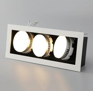 China 3x5W 3x7W 3x9W interior IP20 dimmable LED down light for home decoration wholesale