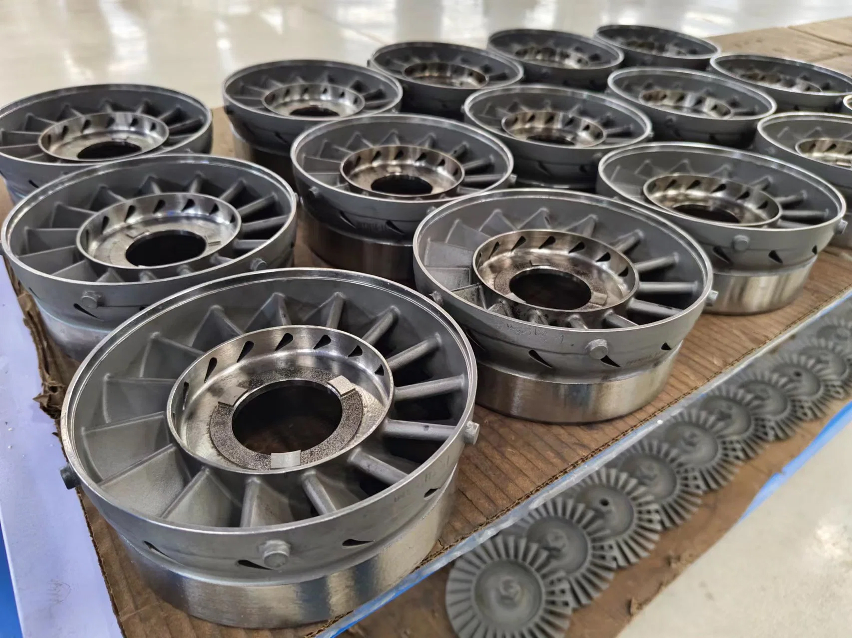 Duplex Stainless Steel Nozzle Guide Vane Casting For Water Jet Propulsion Devices