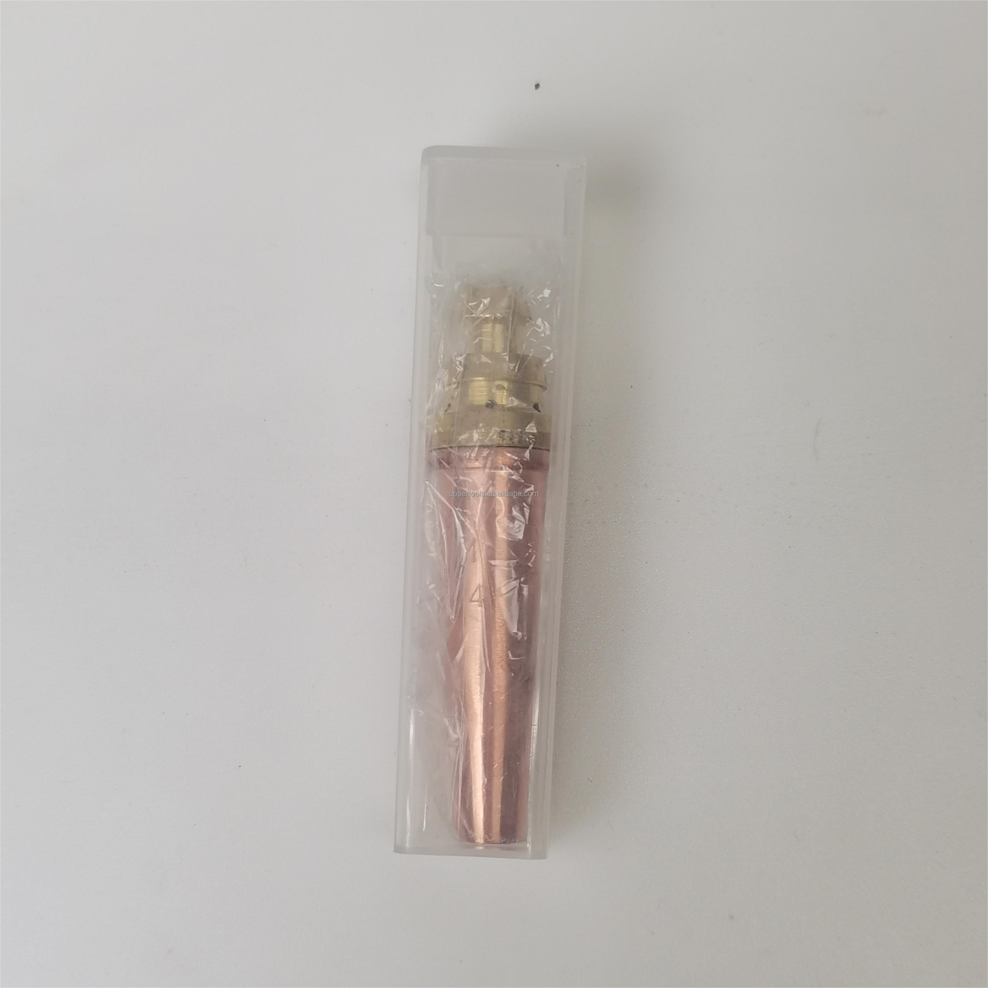 138g UPPER PNM Nozzle 3/16 Long Oxygen Acetylene Cutting Tip with Customized Support
