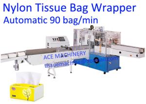 China Fully Automatic 90 Bag/Min Pop Up Tissue Packing Machine wholesale