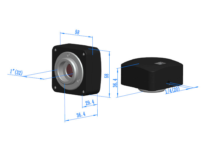USB Microscope Camera Microscope Accessories 10.0 Million Pixel